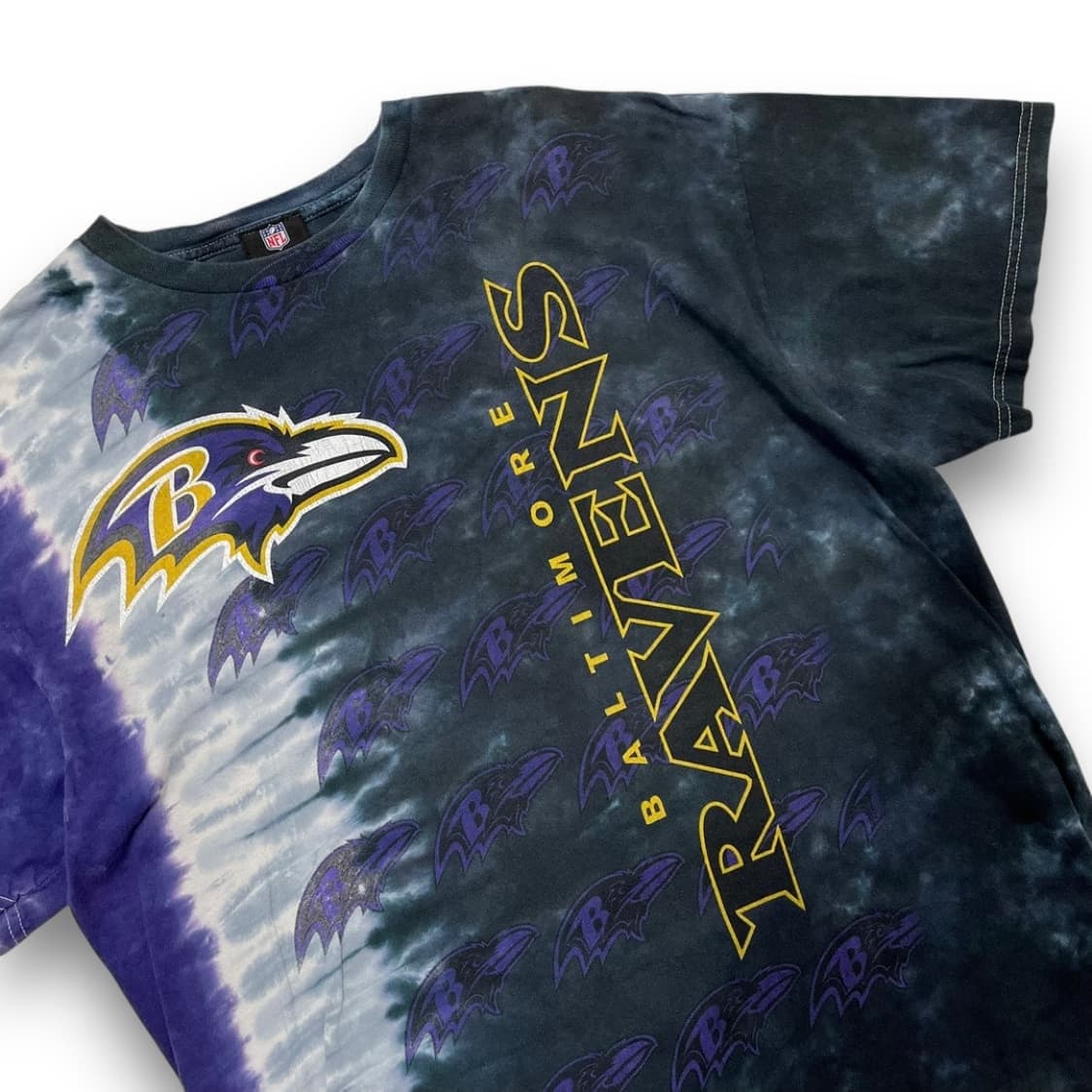 NFL 볼티모어 레이븐스 타이다이 반팔 티셔츠 상품이미지2