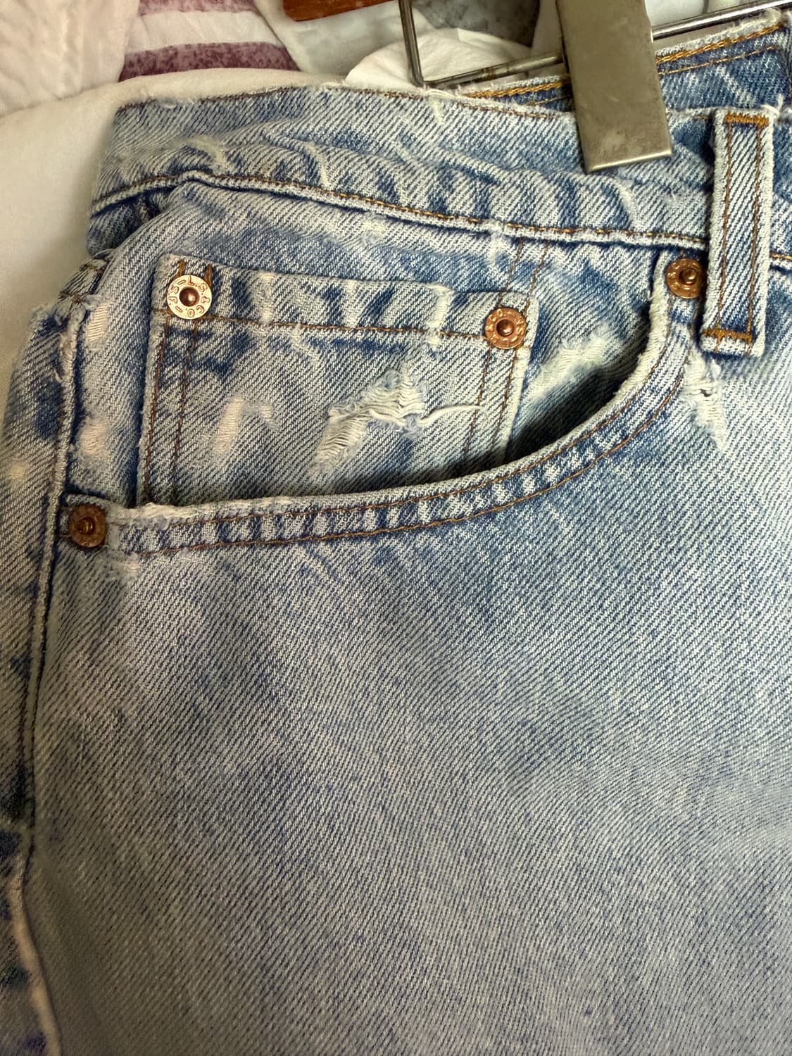 90s Made in USA 리바이스 565 36x32 상품이미지7