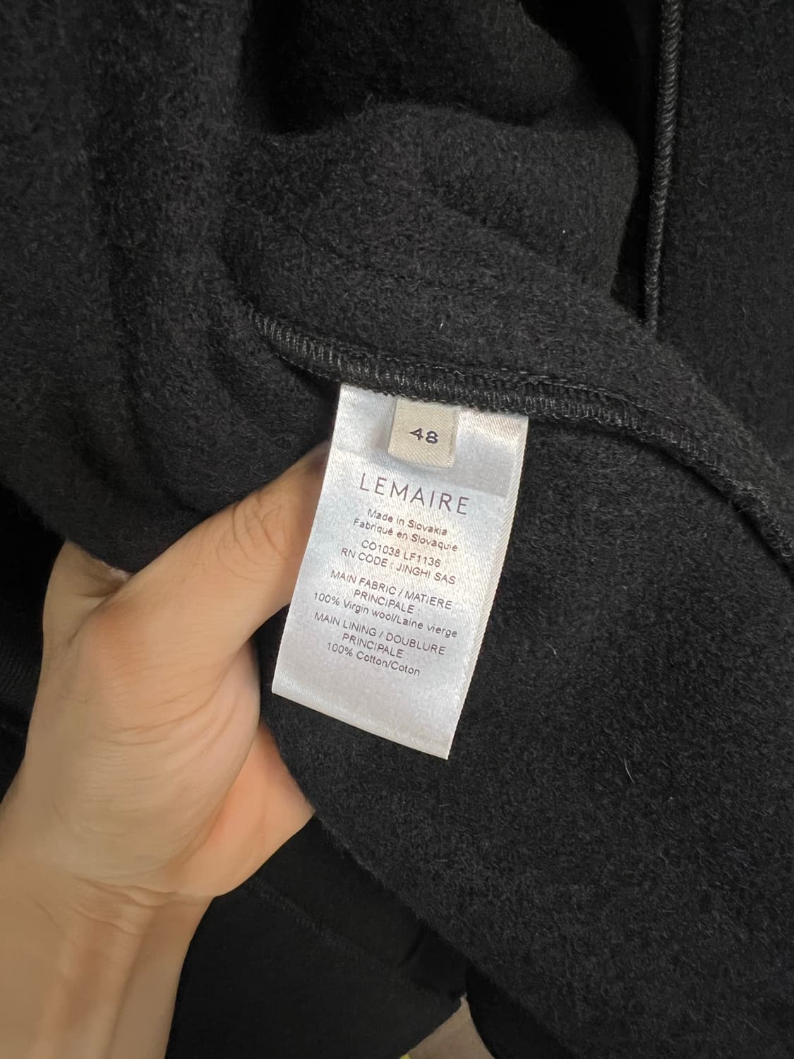 르메르 박시 더플 코트 48 상품이미지7