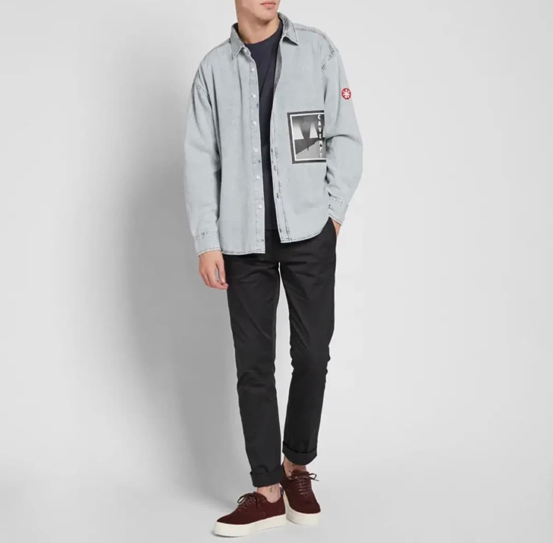 [M]카브엠트 와이드 데님셔츠 #3 상품이미지10