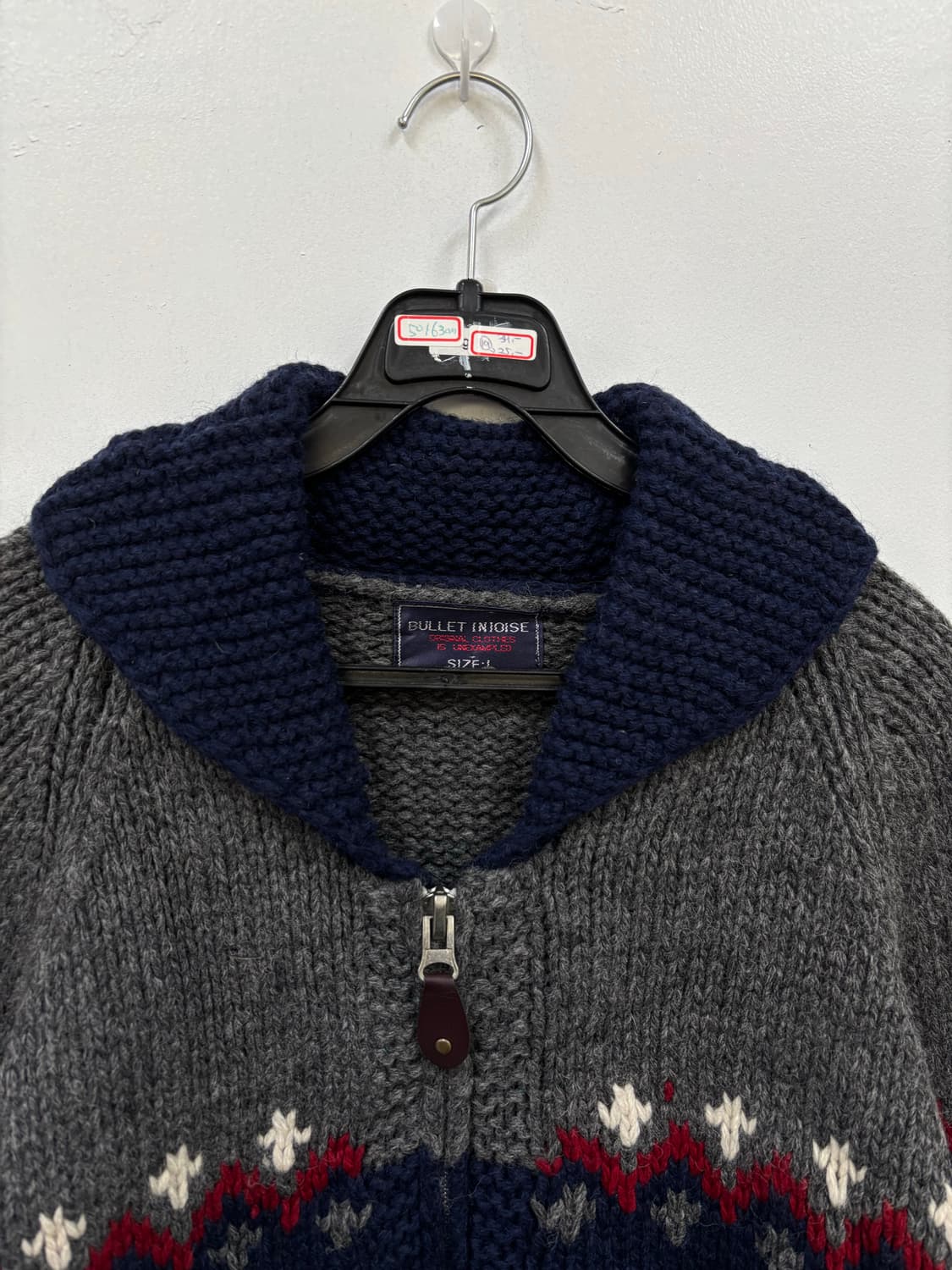 BULLET INOISE 재팬 노르딕 가디건 상품이미지3