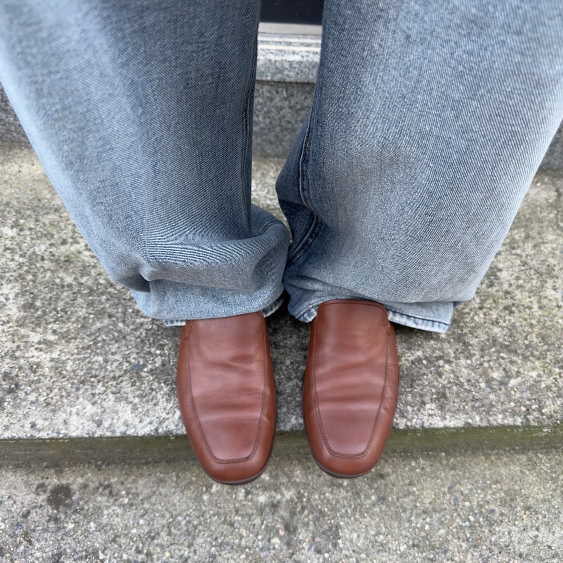 00s 브라운 프라다 스포츠 로퍼 상품이미지9