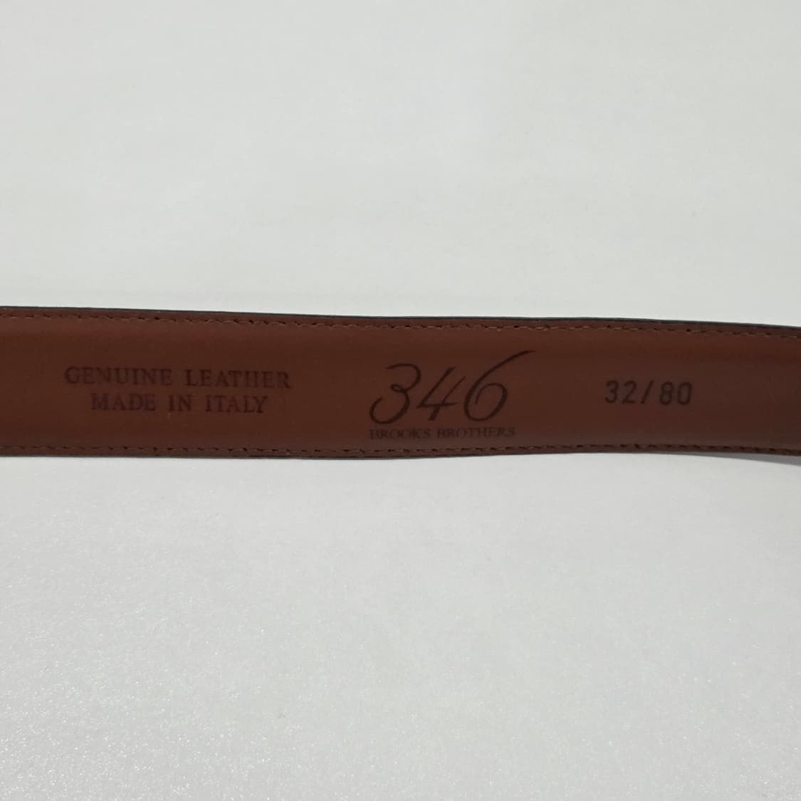 브룩스브라더스 346 제뉴인레더 벨트 32/80 상품이미지7