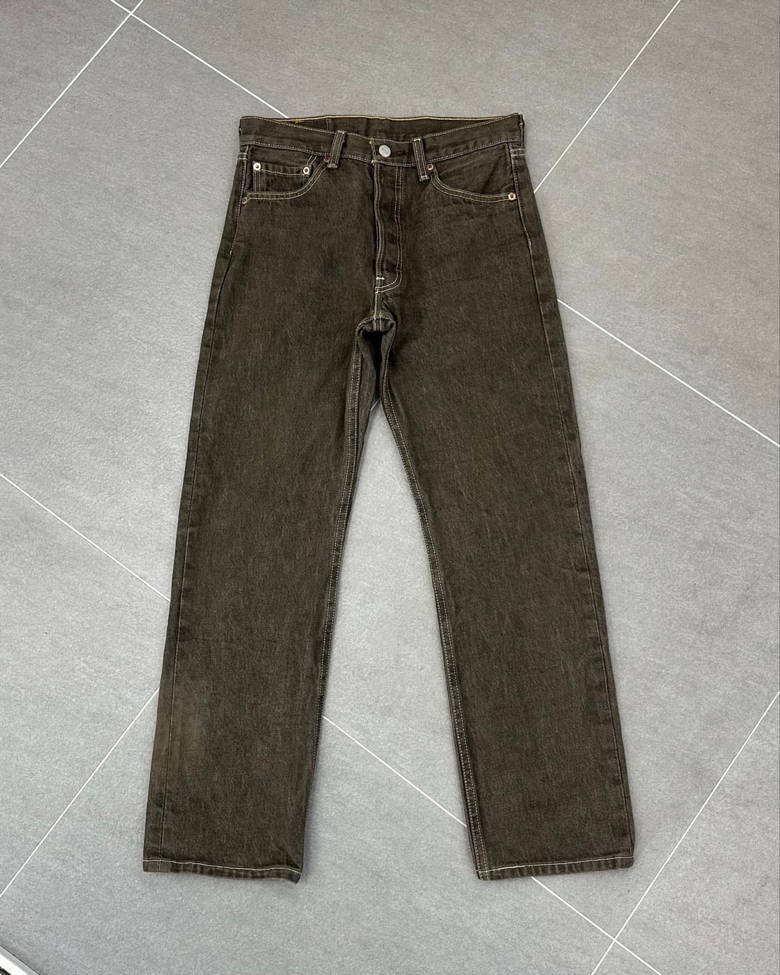 (허단37)00'S 리바이스 501 데님-M2484 상품이미지2