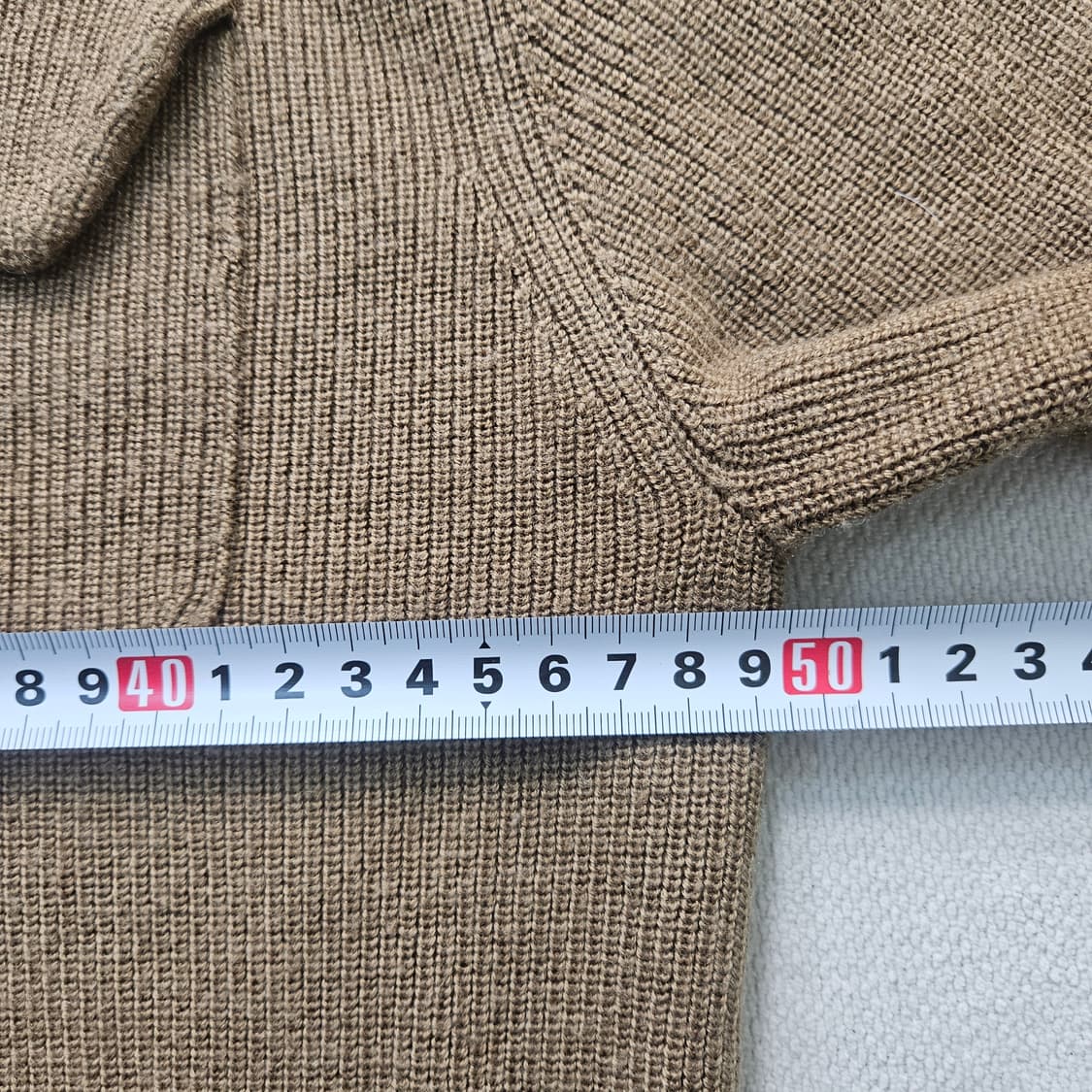 100 코모도 메리노 울 스웨터 0316Y 상품이미지7