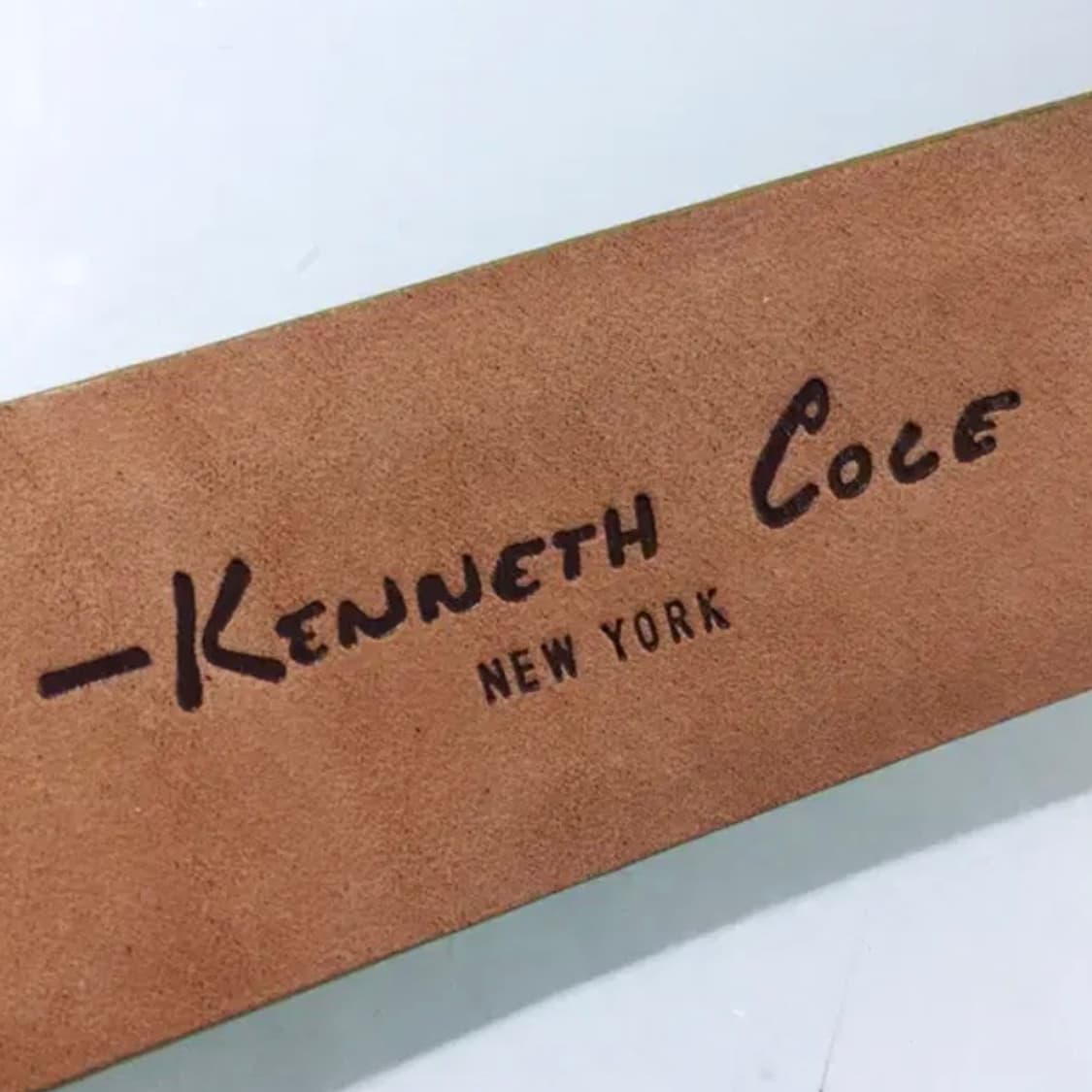 [정품]KENNETH COLE 케네스콜 보아컨스트릭터 스네이크 소가죽벨트 상품이미지8