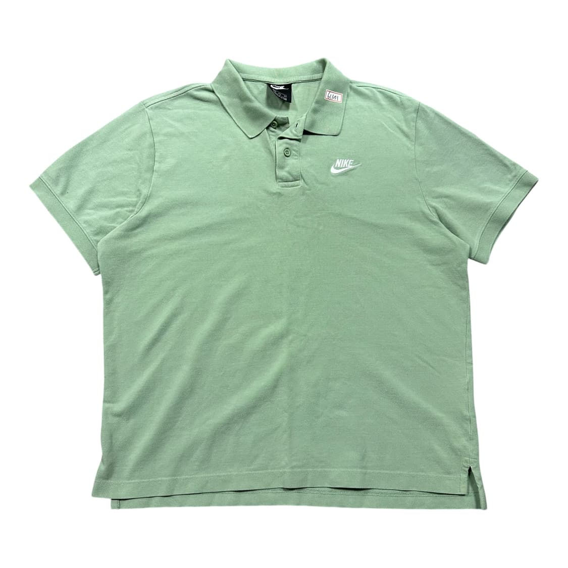 ✨ (바배) 나이키 피스타치오 그린 카라 반팔티  상품이미지1