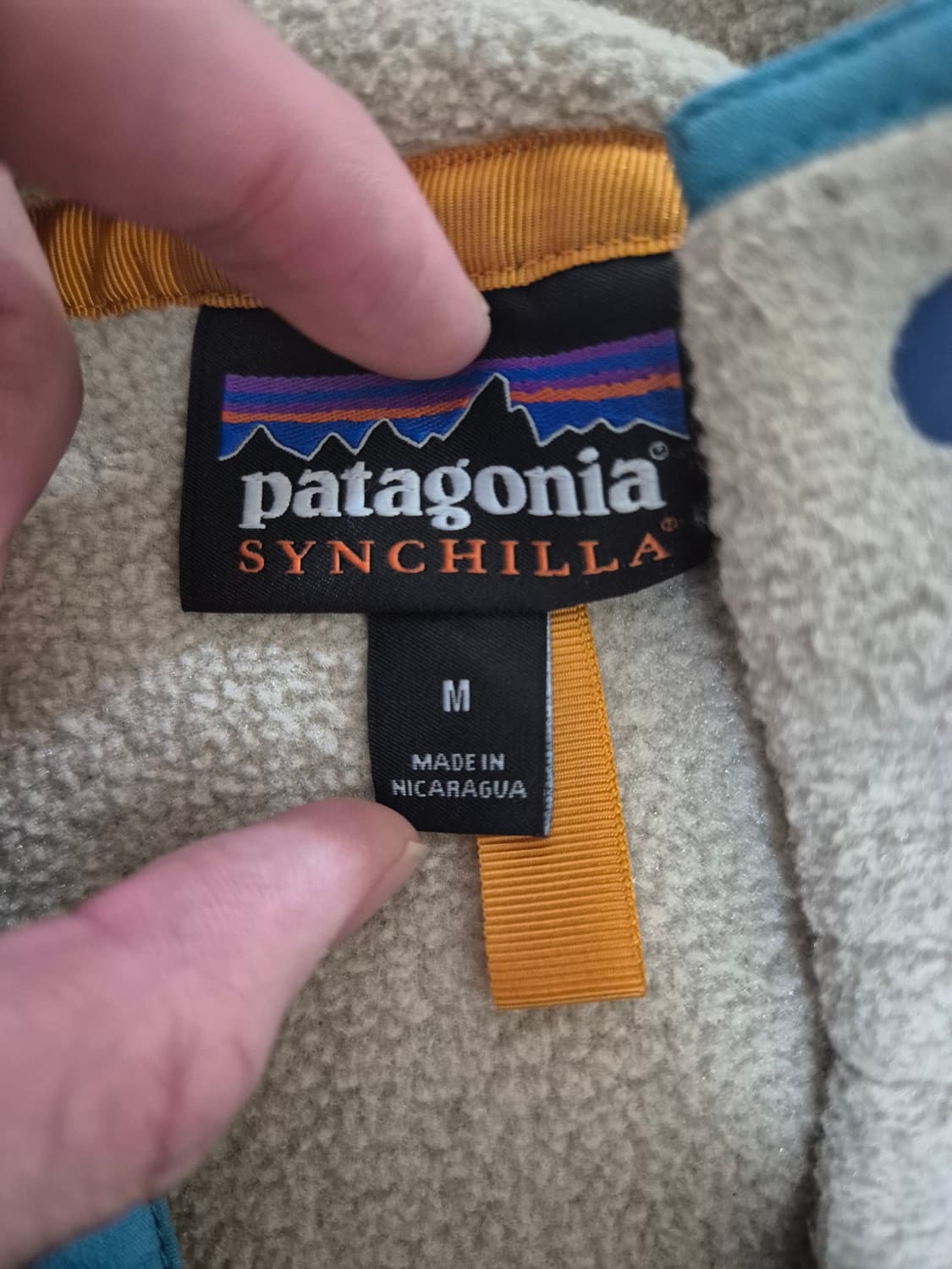 파타고니아 신칠라 M 베이지 상품이미지3