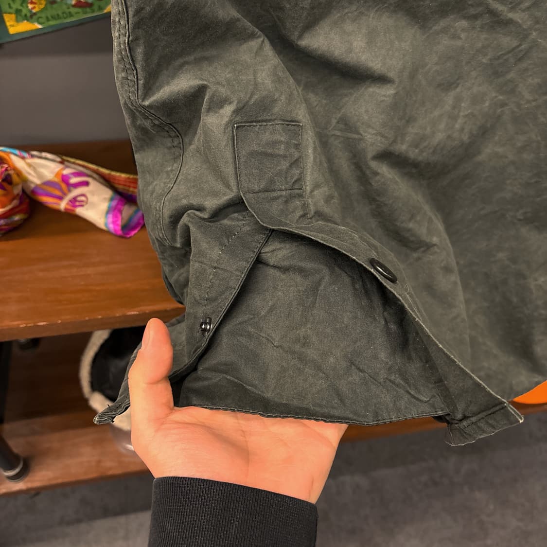 신형라벨 바버 오리지널 타탄체크 라이닝 비데일 코튼 왁스자켓 N937 상품이미지7