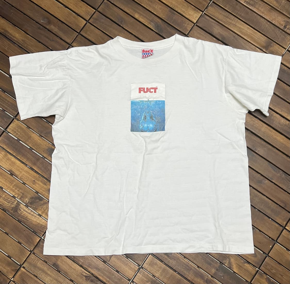 90s Fuct 죠스 패러디 티셔츠 상품이미지1