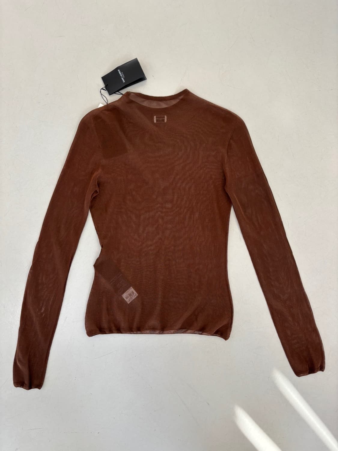 (New)Saint Lauren Silk See-through 상품이미지6