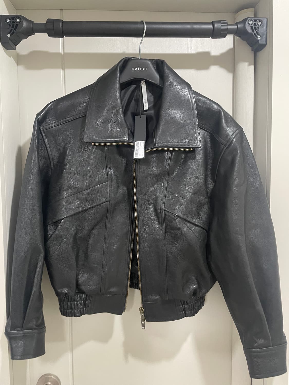 노이어 앤틱 카우 하이넥 블루종 50새상품 상품이미지2