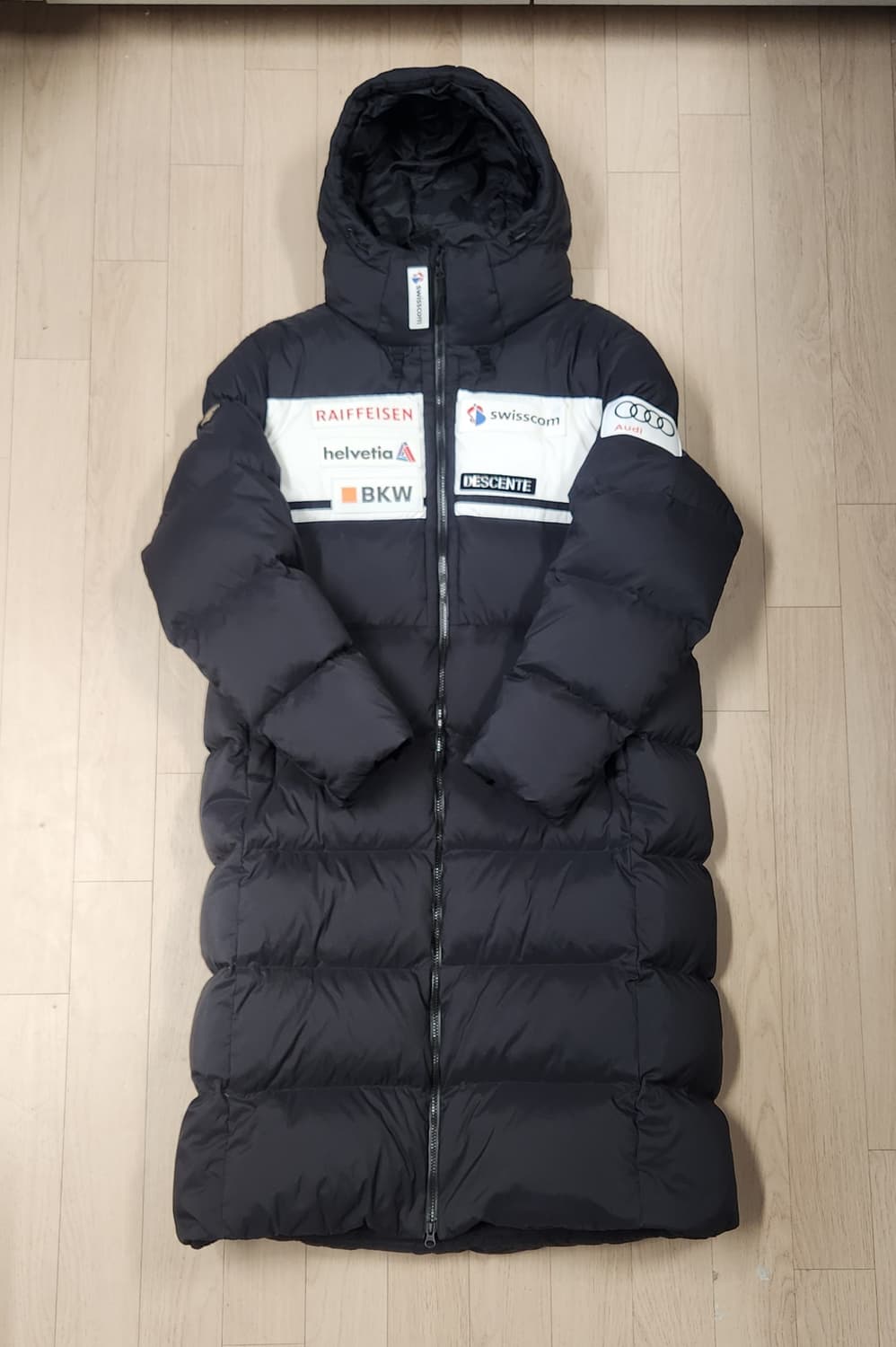 데상트 아우디 덕다운 롱패딩 2XL 상품이미지1