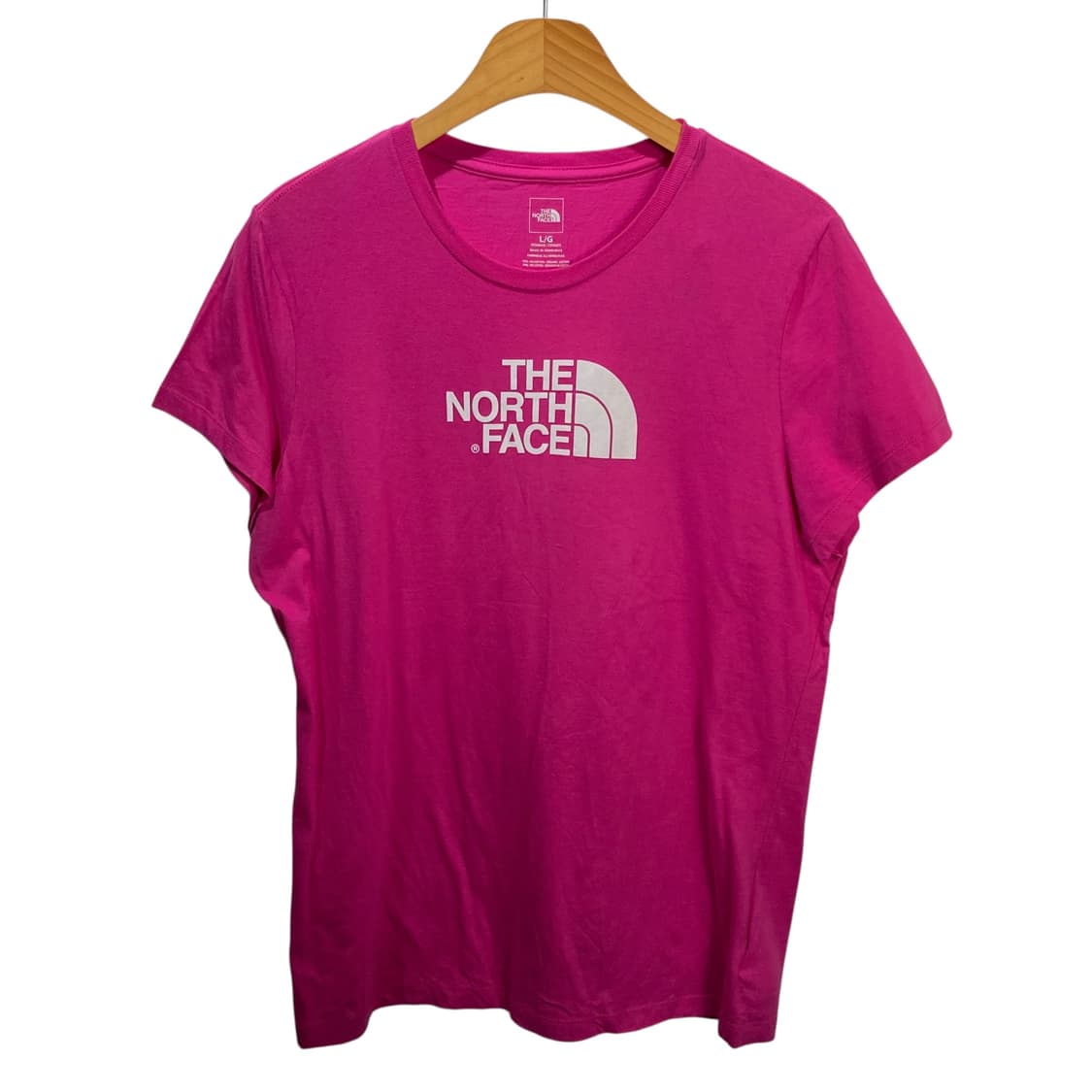 노스페이스 핑크 반팔 상품이미지2