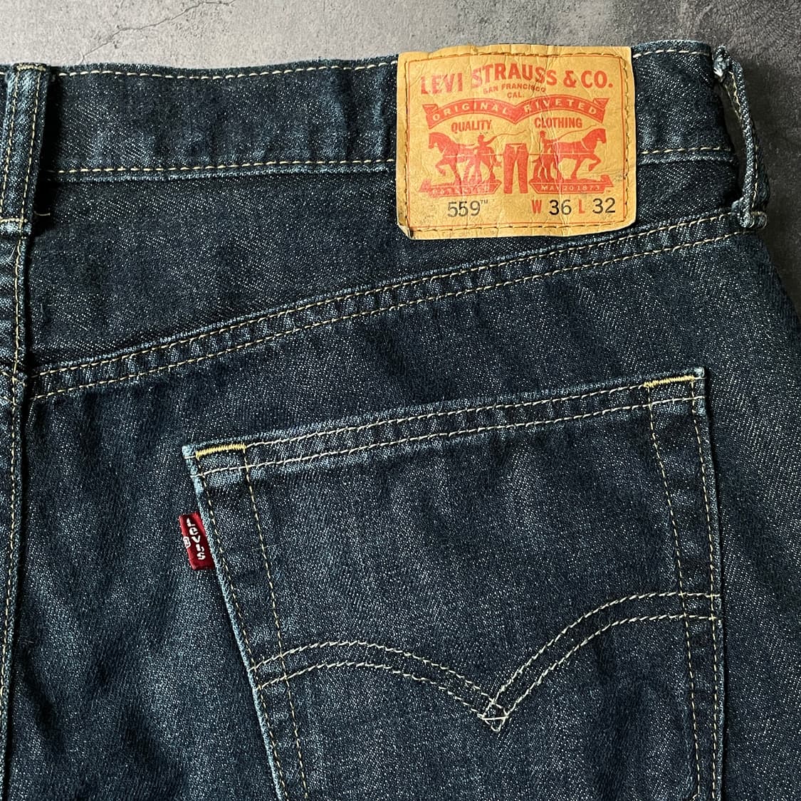 LEVI'S 리바이스559 릴렉스 스트레이트핏 데님 팬츠 A00597 상품이미지7