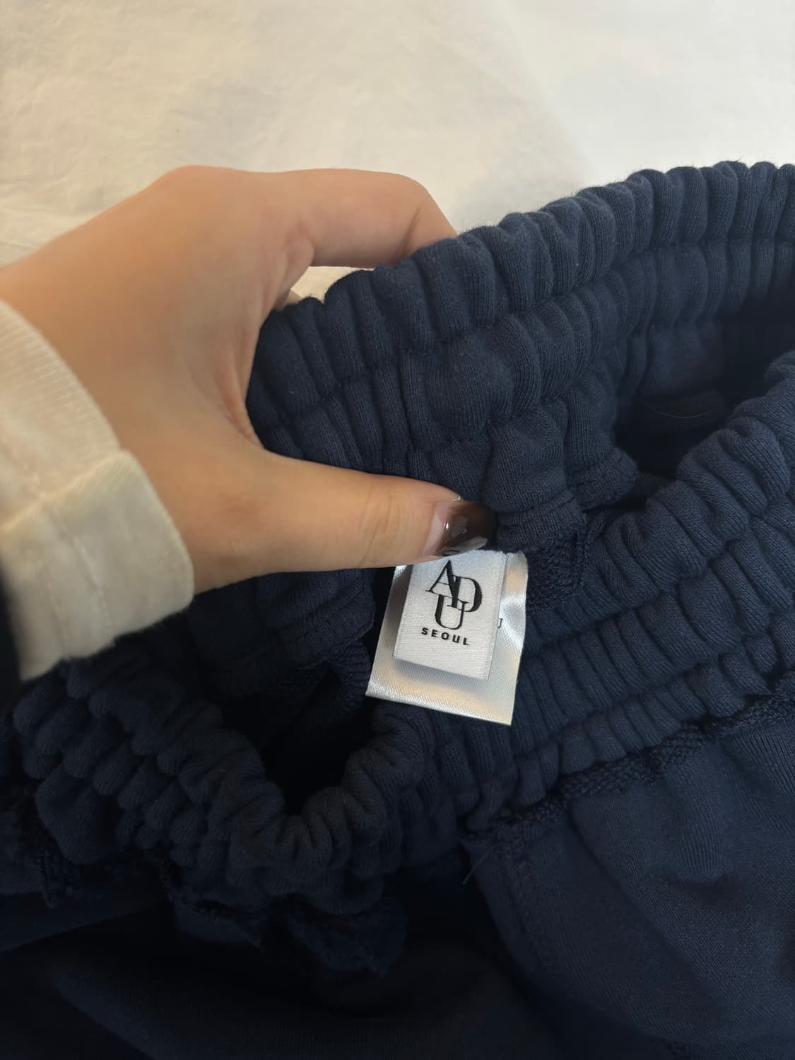 ALDIYOUU 알디유 스터드 스웻팬츠 / 네이비 상품이미지4