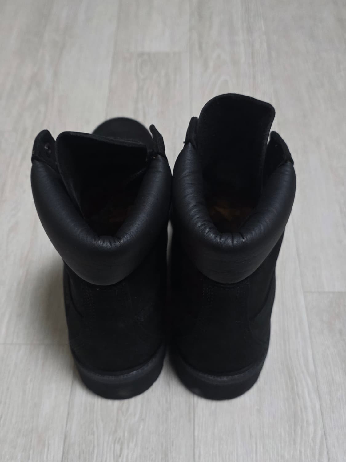 팀버랜드 6인치 워터프루프 프리미엄 블랙 워커 부츠 255 상품이미지4