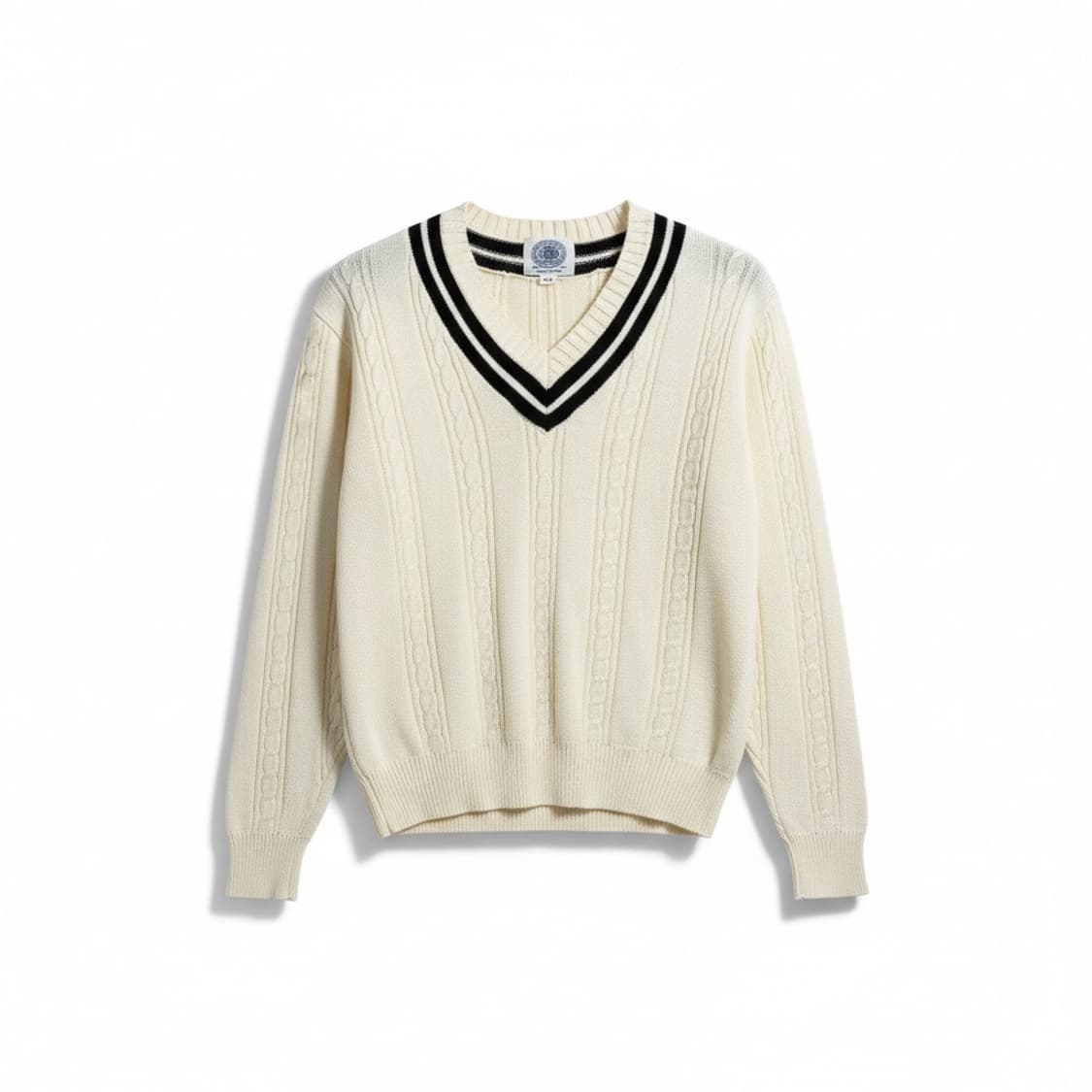 J.PRESS 케이블 브이넥 니트 상품이미지1