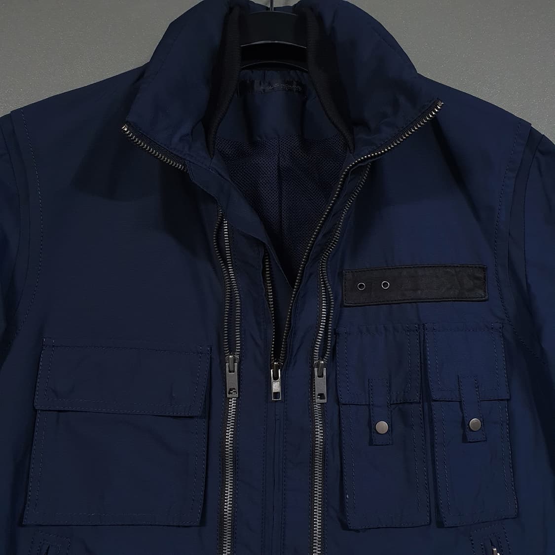 실측 M 95) 솔리드옴므 우영미 해체주의 아카이브 테크니컬 폴리쉘 자켓 상품이미지2