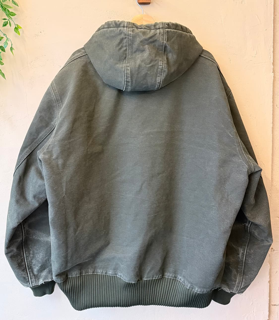 칼하트 액티브 자켓 J130 MOS 모스 그린 후드 XL 상품이미지2