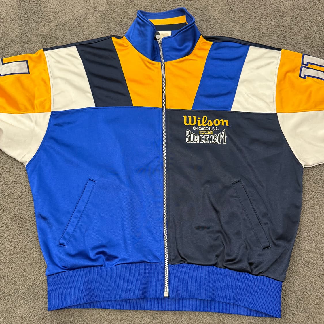 [정품] 90s 윌슨 made in U.S.A 트랙자켓 c1 상품이미지3