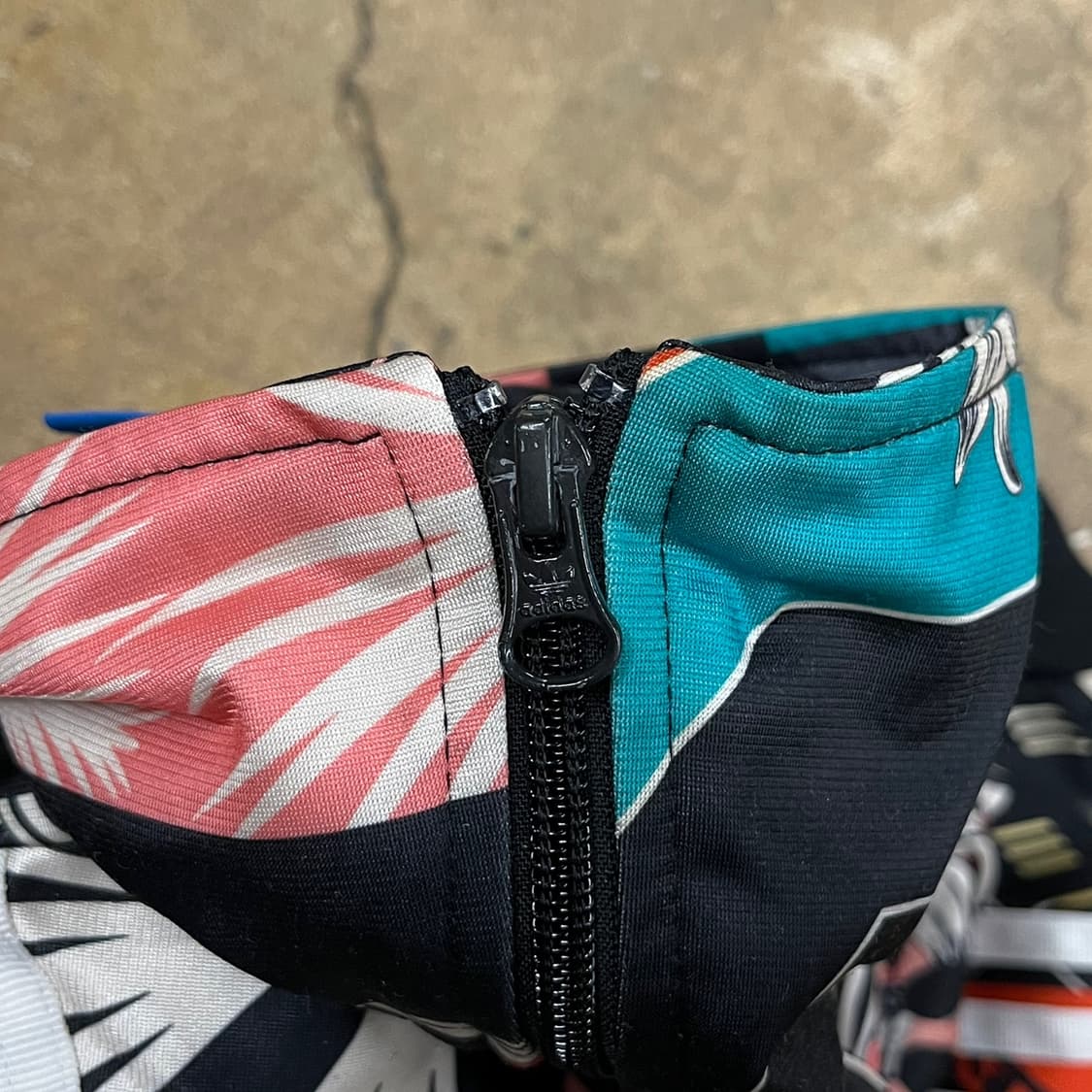 [정품/85] 아디다스 플라워 패턴 후드 져지 트랙탑 b18 상품이미지8