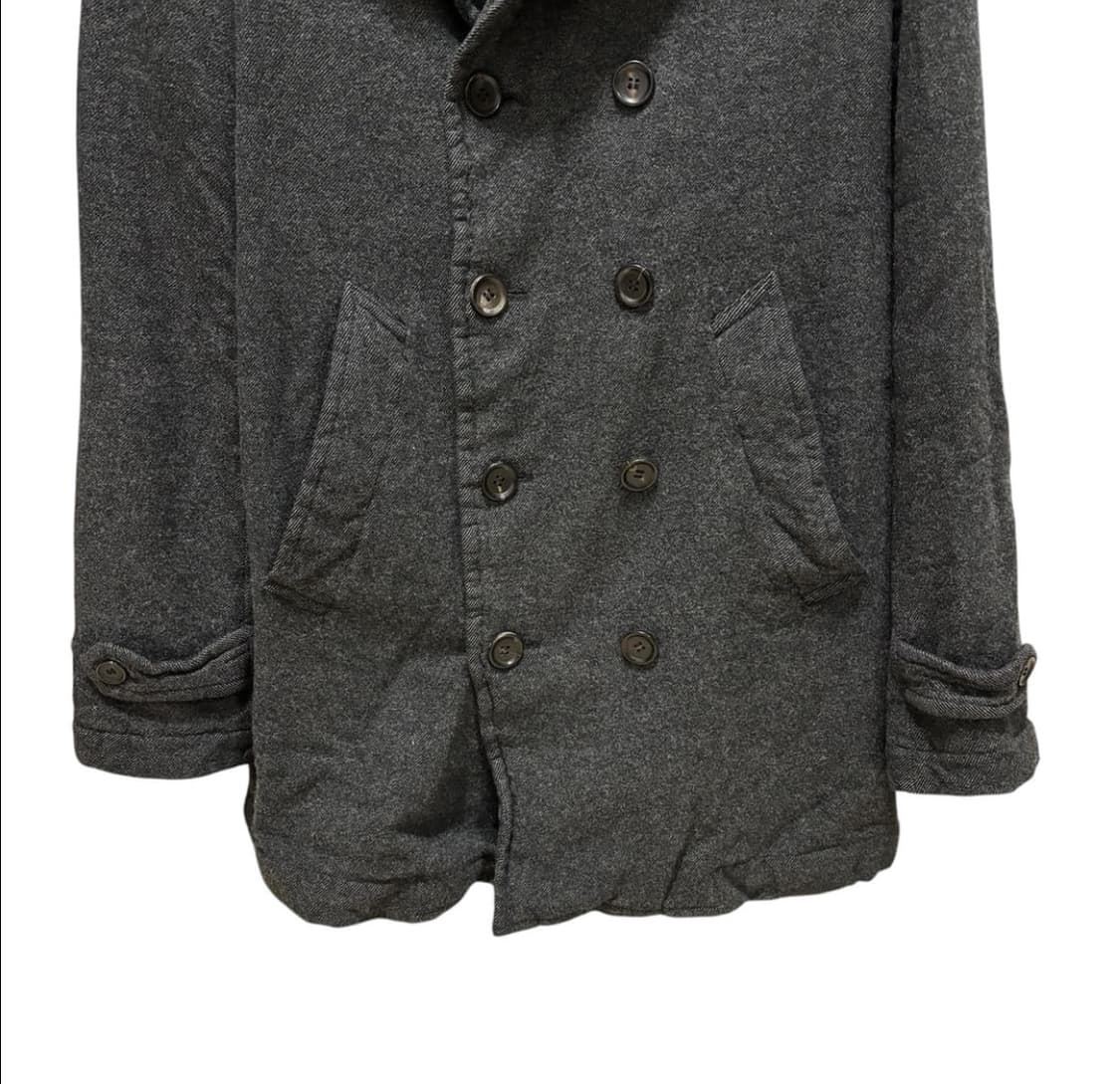 꼼데가르송 옴므 듀스 15AW 축융 울 피코트 상품이미지3