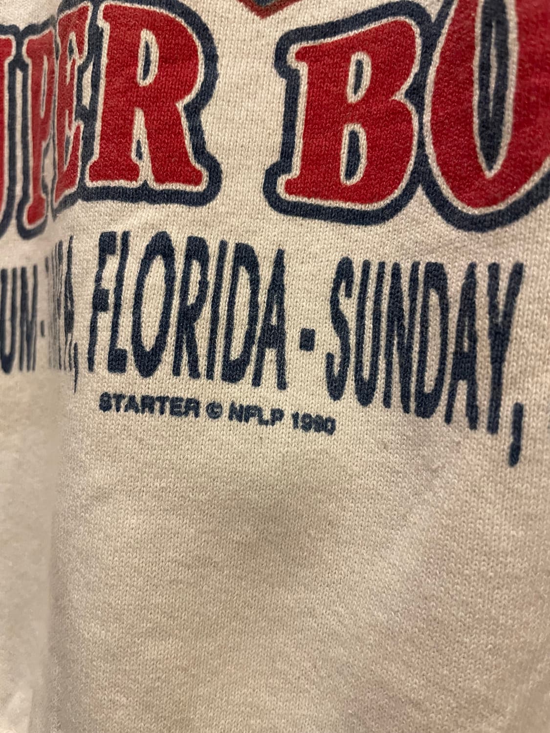 1991 Vintage Super Bowl XXV Sweatshirt 상품이미지4