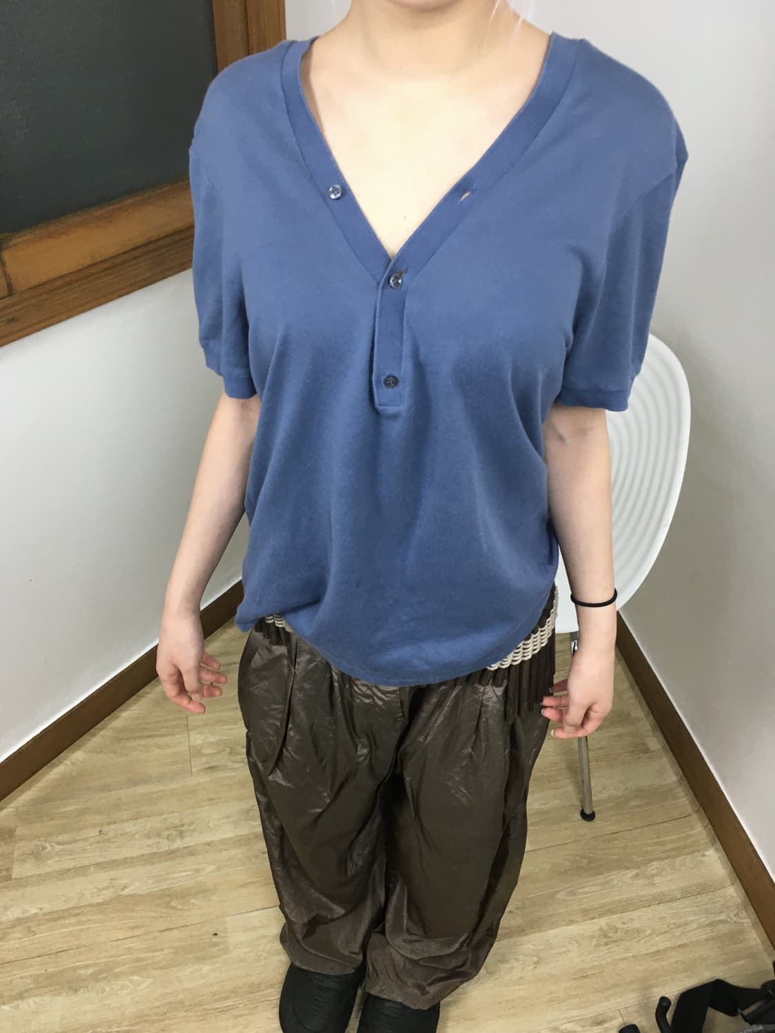 마르지엘라 헨리넥 티셔츠 상품이미지3