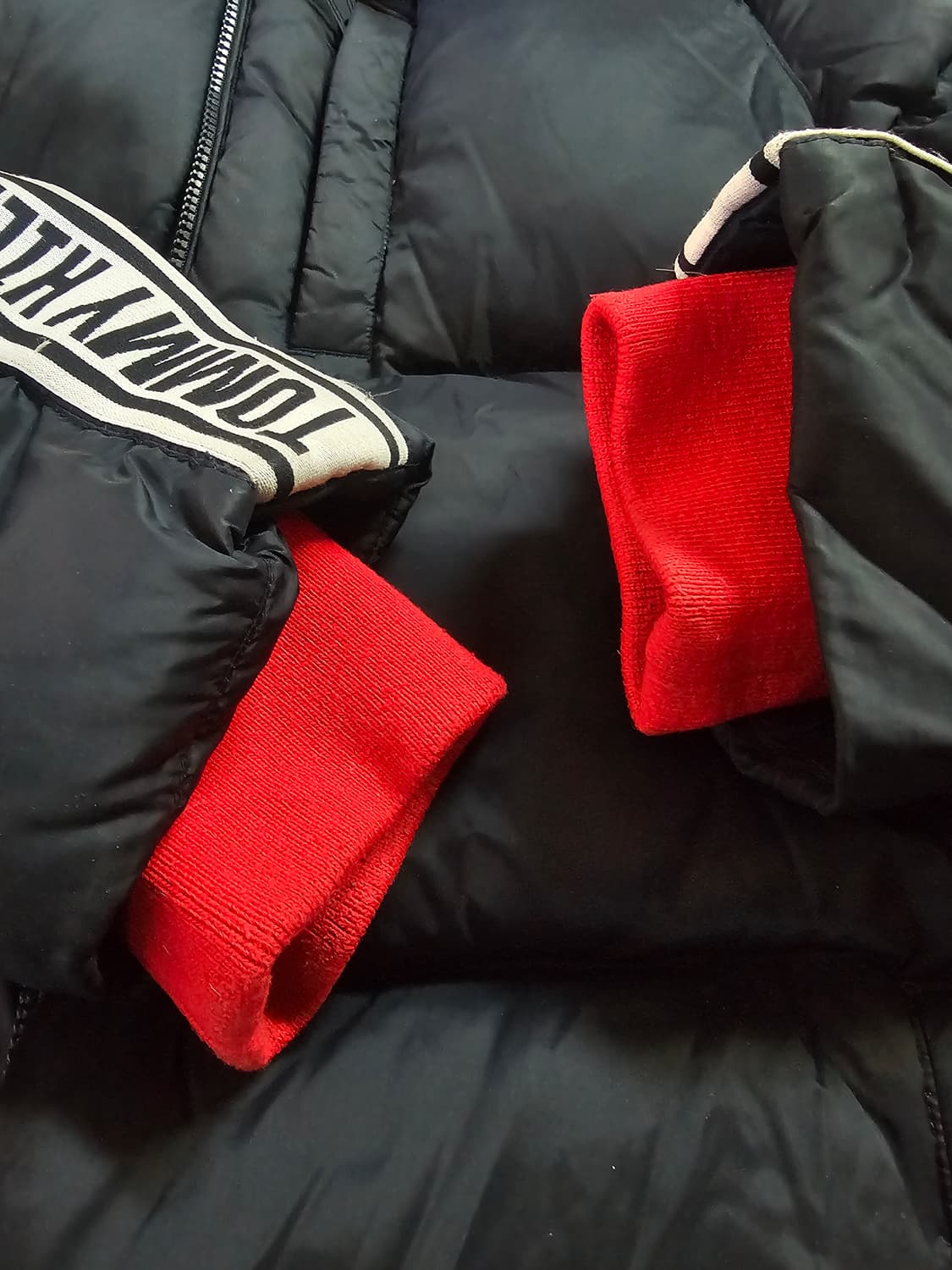 정품/s) 타미힐피거 네이비 패딩 상품이미지4