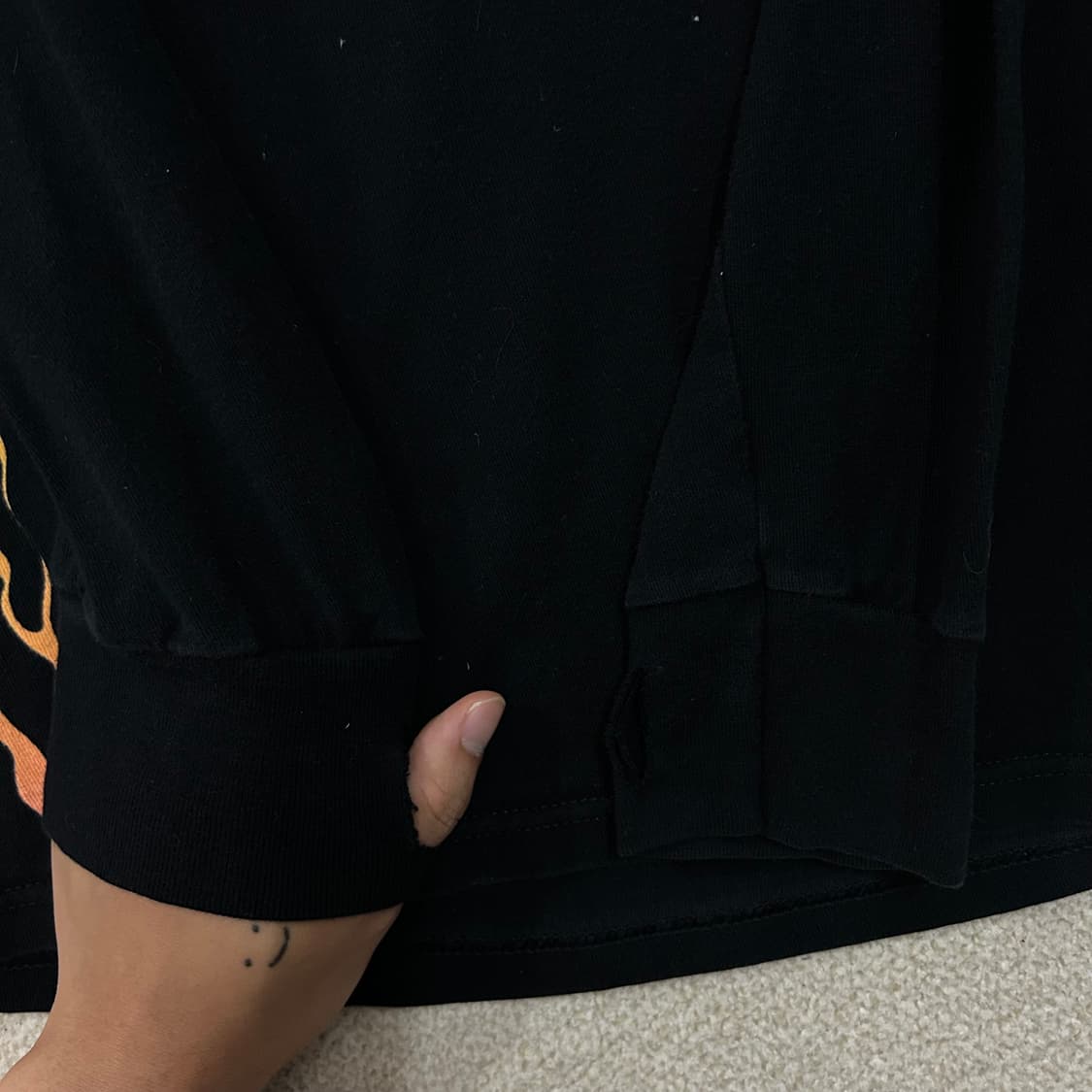 (M) 스투시 하이 파워 사운드 롱슬리브 티셔츠  상품이미지7