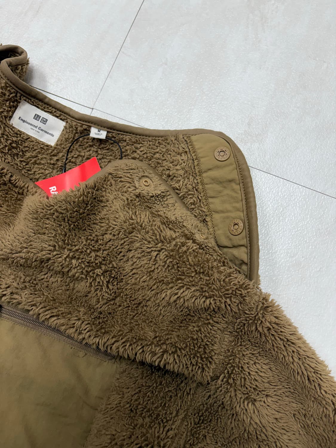 일본 유니클로X엔지니어드 가먼츠 폴리스 맨투맨 #89 상품이미지3