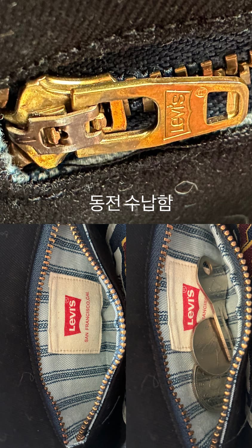 Levi's 511 demin Remake wallet 상품이미지7