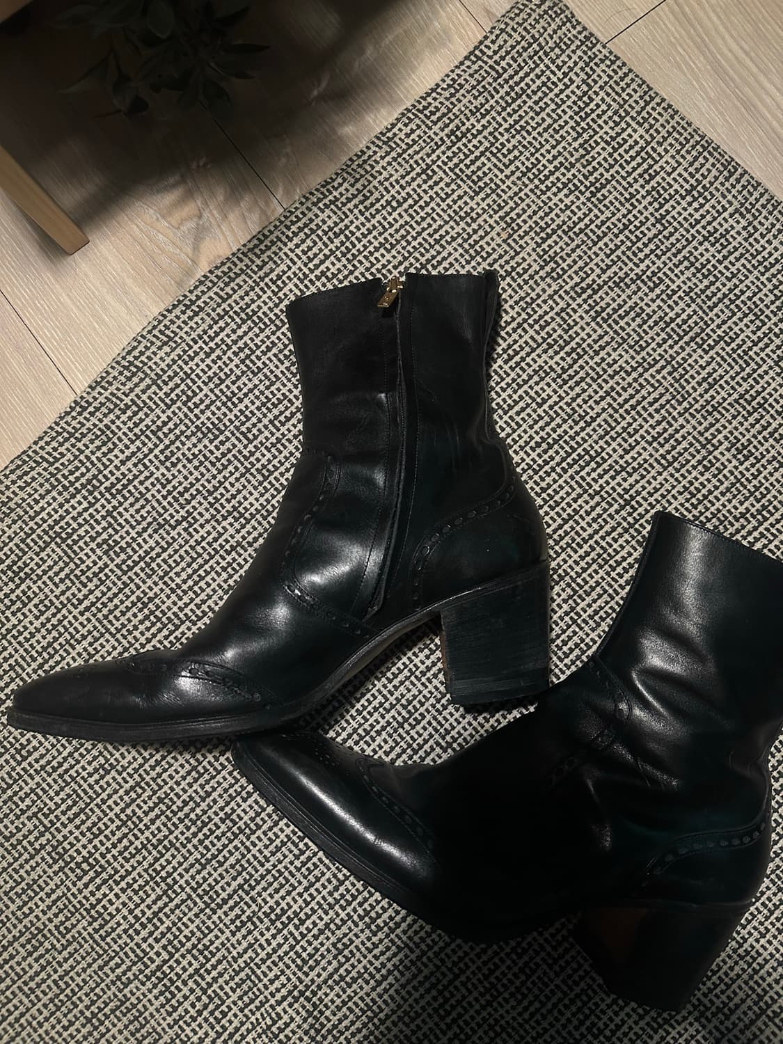 (42) YSL Black Jonny Boots by Tom Ford 상품이미지3