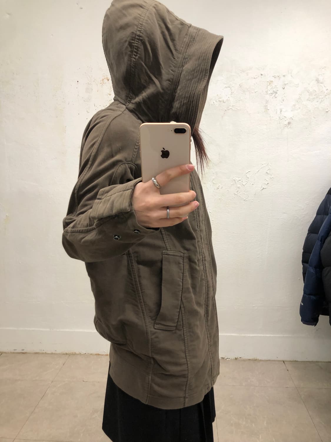 주카 브라운 야상 상품이미지3