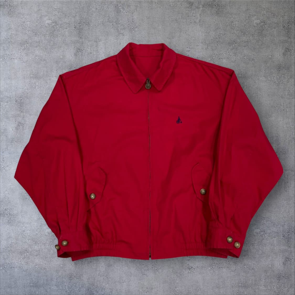 빈폴 레드 컬러 스몰 로고 스윙톱 자켓 상품이미지1