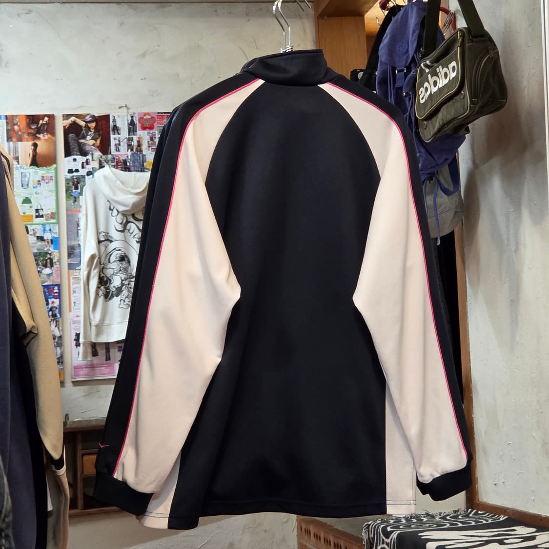 나이키 일본판 핑크 네이비 져지 트랙탑 상품이미지6