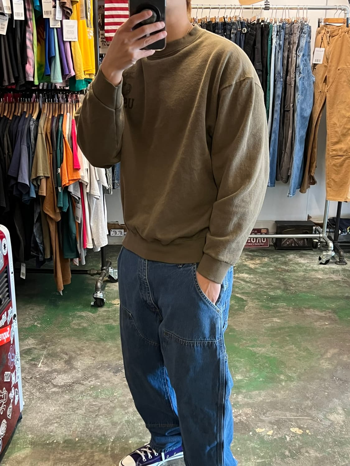 [XL] USMC 미군 해병대 밀리터리 크루넥 스웻셔츠 맨투맨 상품이미지3