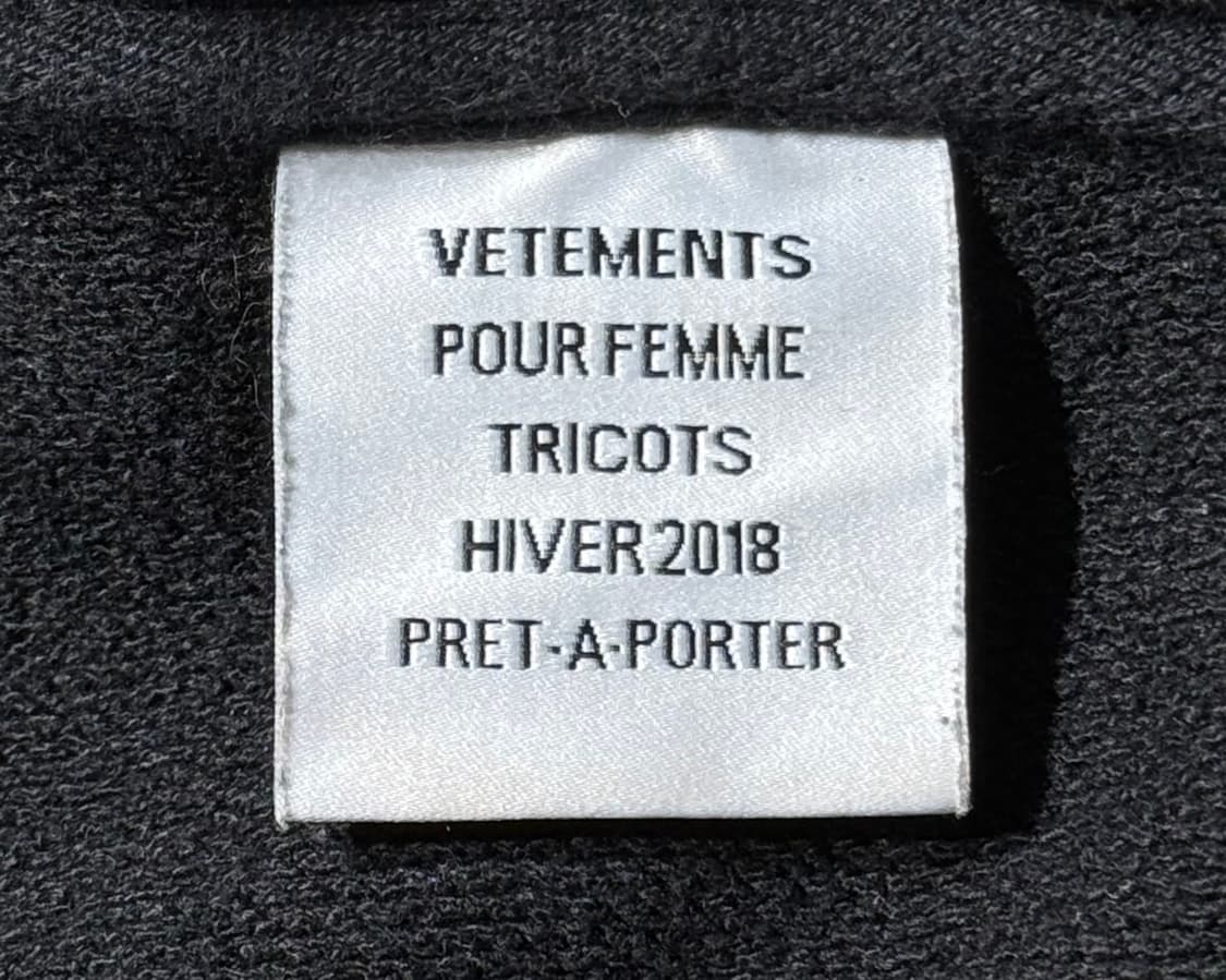 베트멍 18AW 메이 더 브릿지 앤트워프 스플릿 후드집업 상품이미지5