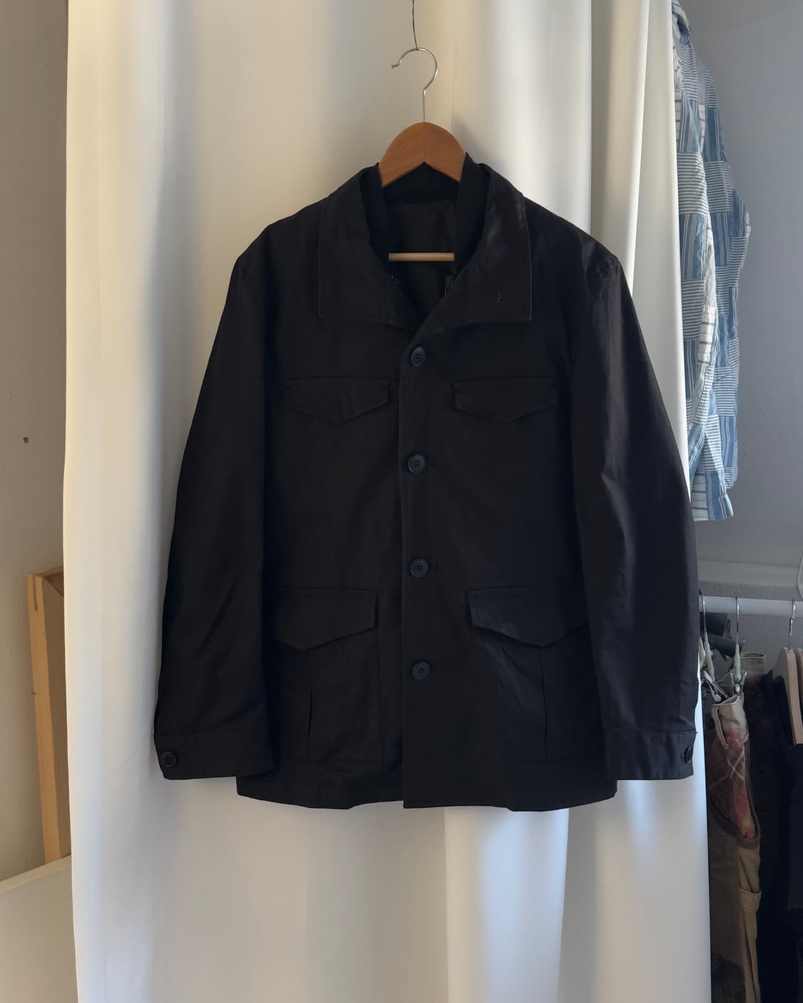 [COMME CA ISM] black cotton field jacket 상품이미지1