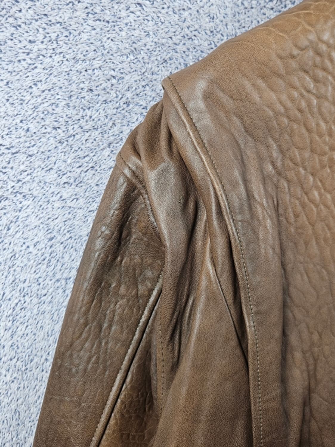 90's SHEEP SKIN A-2 플라이트 자켓 ( L )/ 10654 상품이미지10