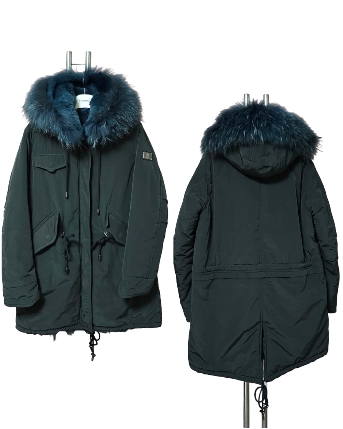 정품  에고이스트 폭스퍼 패딩/여55~66 상품이미지2