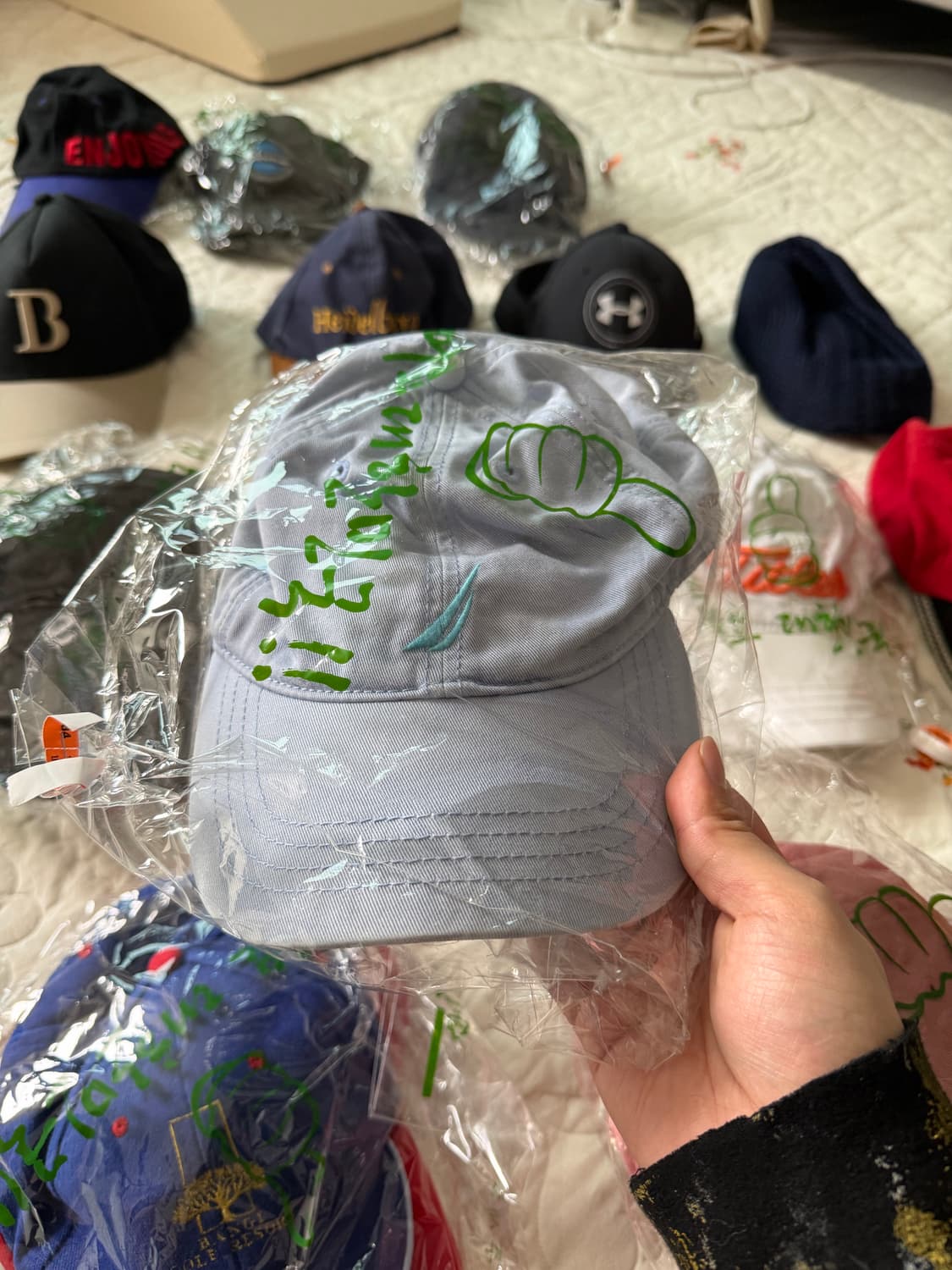 5번) 해외바잉 or 국내매장구매 모자들 볼캡, 헌팅캡, 이어플랩캡 등 상품이미지1