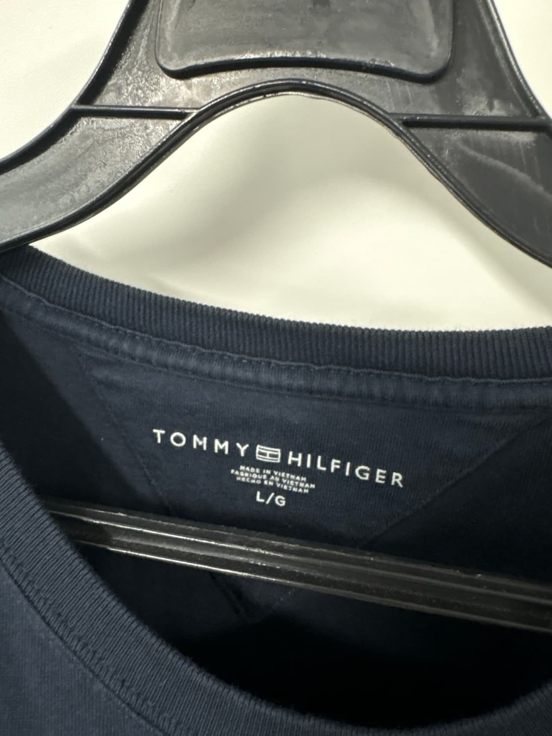 타미힐피거 네이비 반팔 티셔츠 상품이미지5