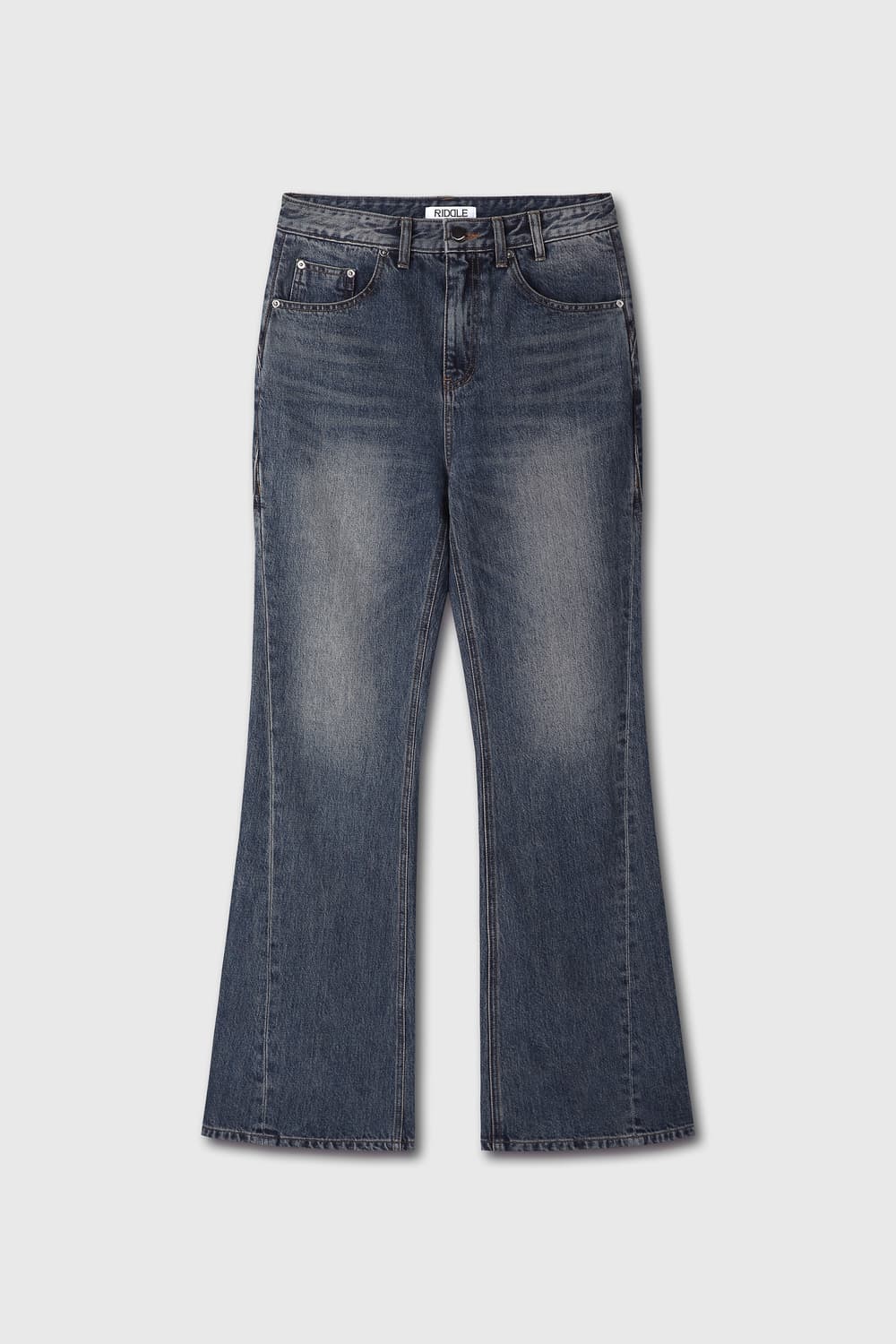 [2] 리들 플레어 데님 인디고 상품이미지1