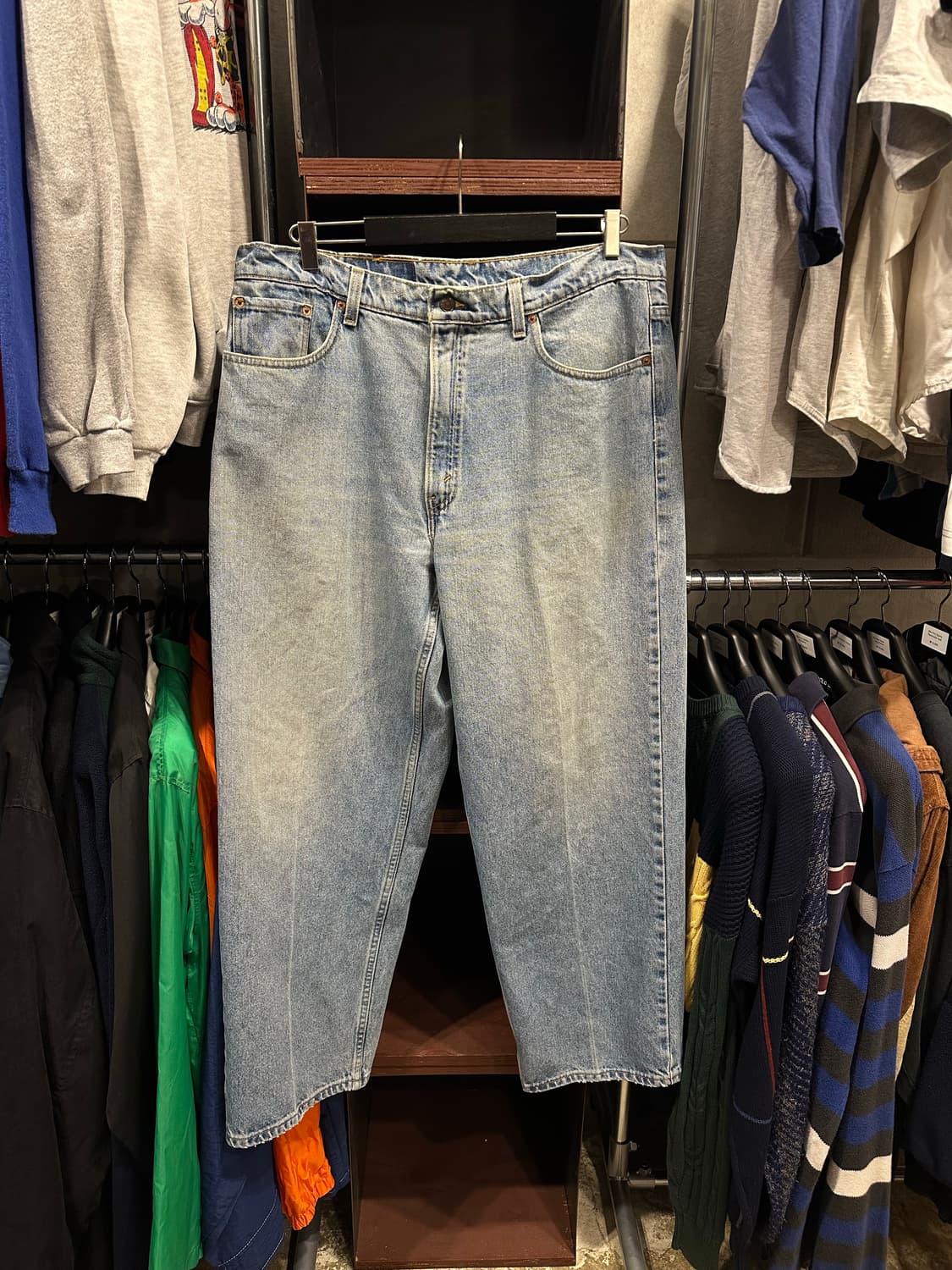 빈티지 90s 리바이스 567 데님 팬츠  상품이미지1