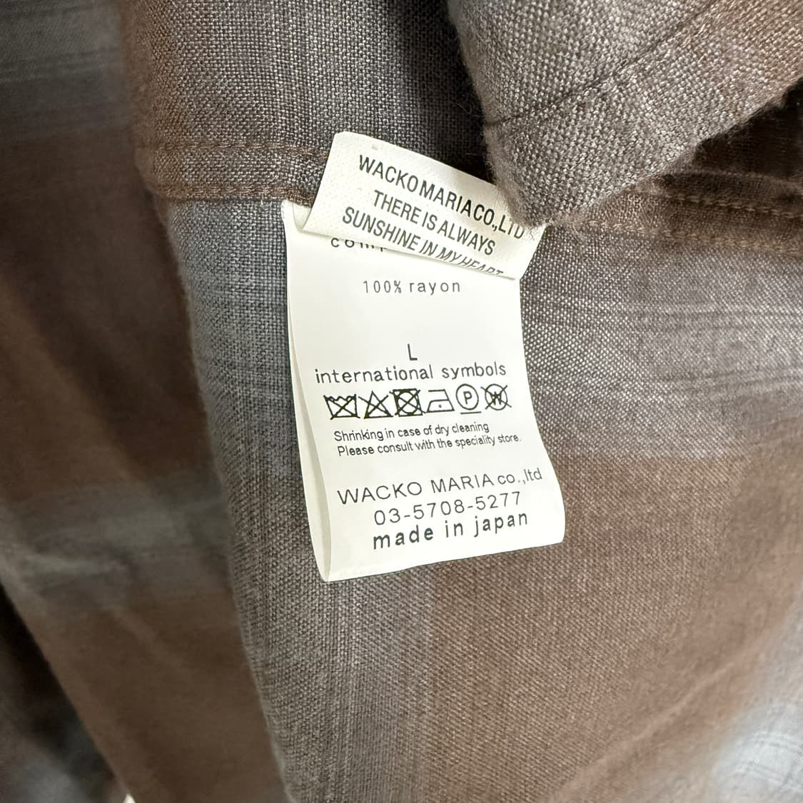 와코마리아 옴브레 셔츠  상품이미지3