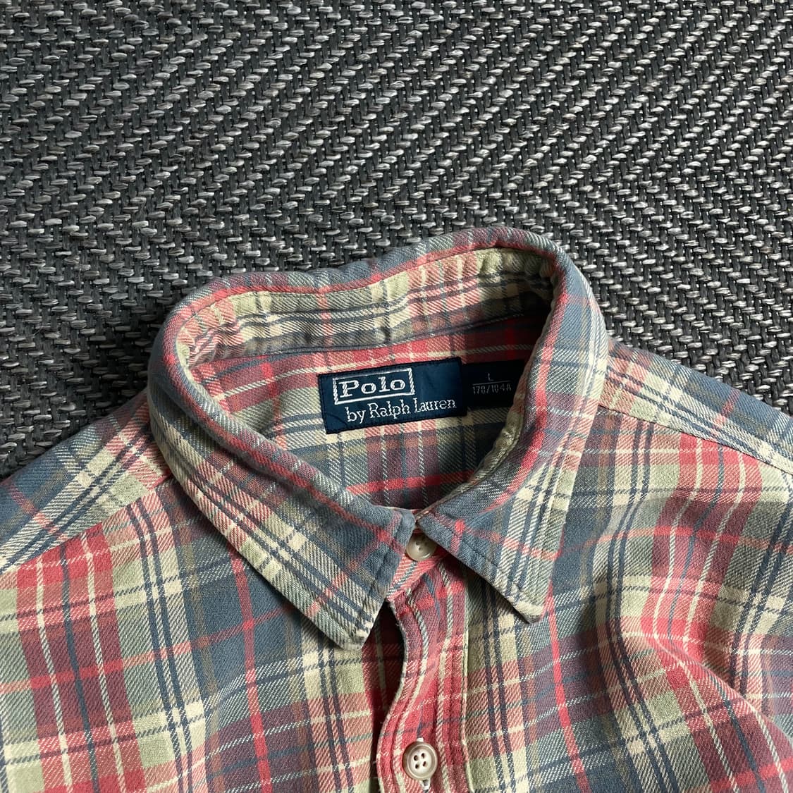 폴로 랄프로렌 체크 플란넬 워크 셔츠 y 5026 상품이미지5