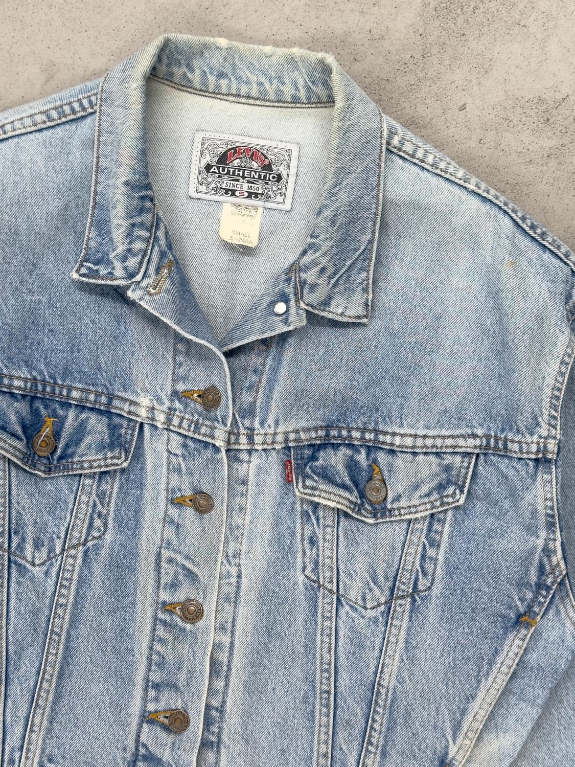 90s USA 리바이스 데님 자켓 상품이미지2