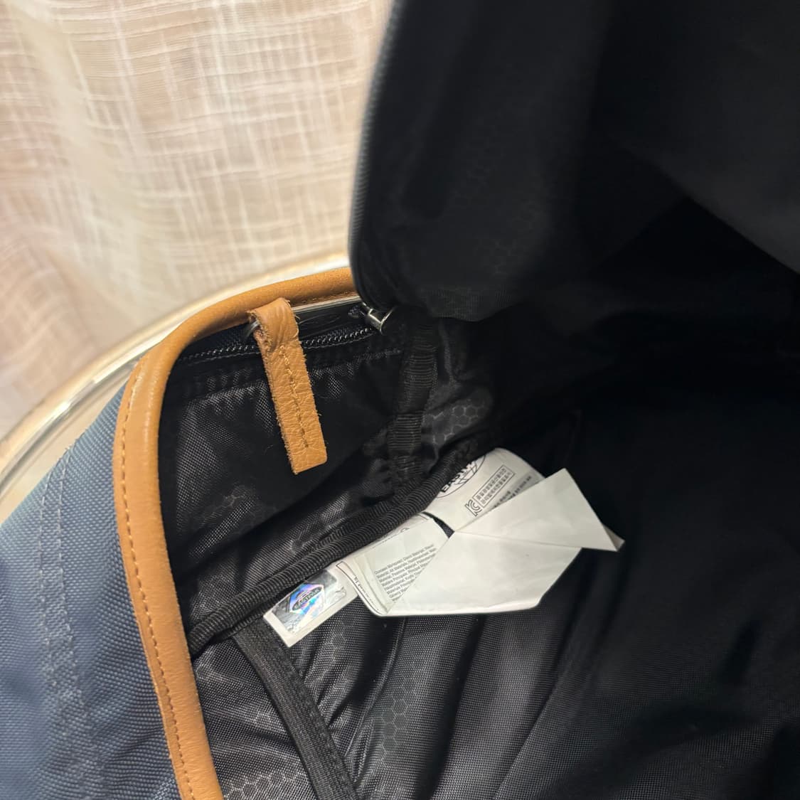 정품 잔스포츠 백팩 네이비     상품이미지7